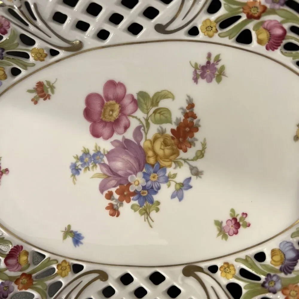 VTG Oscar de la Renta Royale Fine China Salad Dessert Plate West Germany